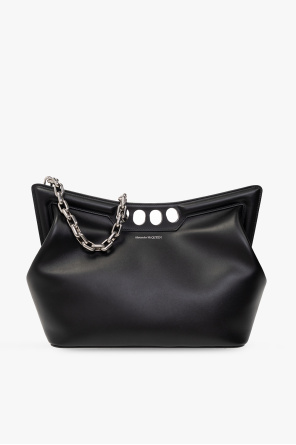 MISBHV 250W814BLACK 関税送料込 Black Shoulder bag with logo MISBHV - Occasion Ruched Top